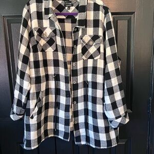 Torrid Brushed Cotton Shackett